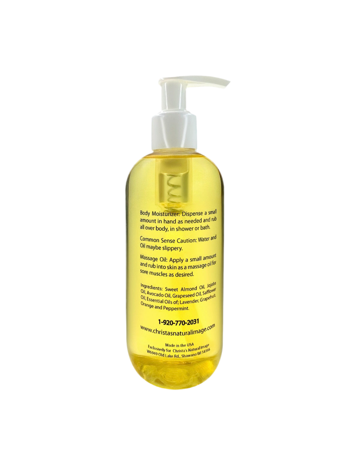 Moisturizing Body & Massage Oil (Hydrating)
